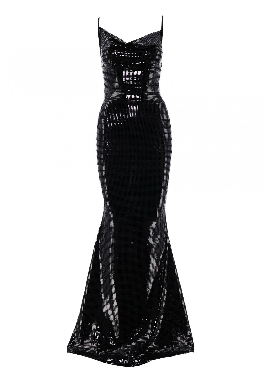 ARUT Slipp Long Gown in Black | THE-PRIVATE-LABEL.COM
